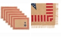 Design Imports 4Th of July Jute Placemat Set of 6